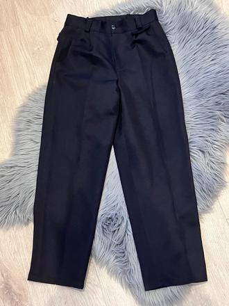 Chlapčenské čierne elegantné nohavice, 116