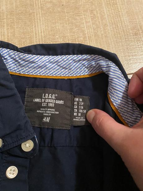 Chlapčenská košela, h&m,98