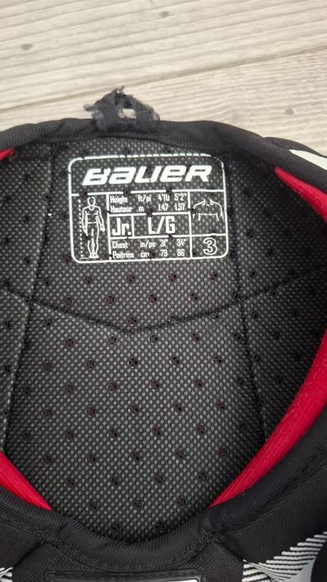 Vesta na hokej, bauer,l