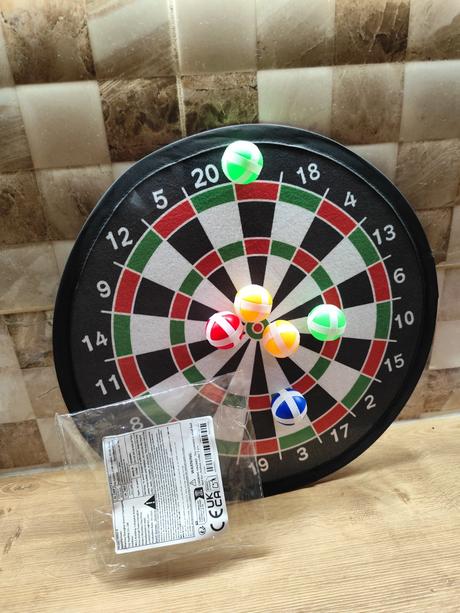 Terč na suchý zips, 