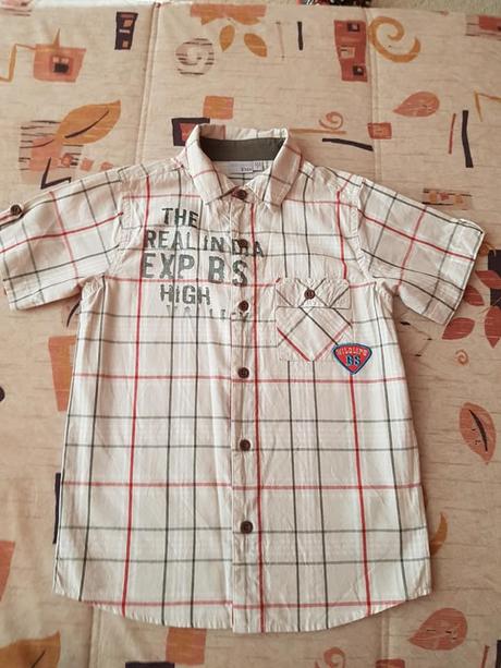 Košeľa s krátkym rukávom č.122, 122