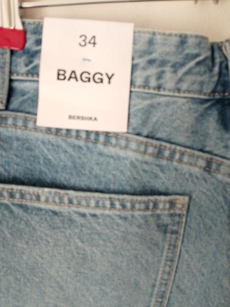 Chlapčenské baggy šortky, bershka,34