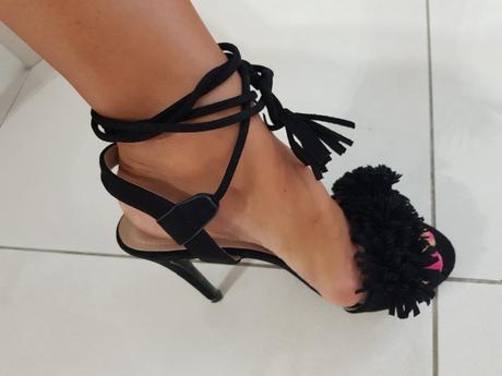Aquazzura na zaviazanie okolo nohy, 39