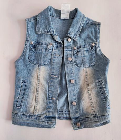 Riflová vestička, c&a,140