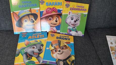 Knihy paw patrol, 