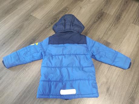 Modrá zimná bunda h&m, h&m,122