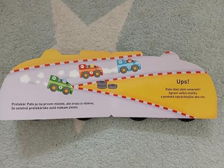 Leporelo kolesá v pohybe - pretekár paťo,