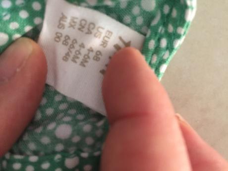 Zelene letne saty zn.h&m c.68, h&m,68