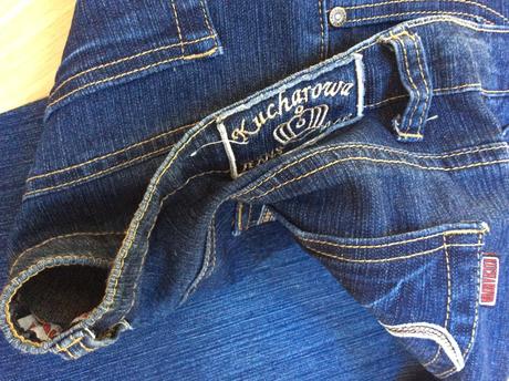 Kraťasy rifľové, l