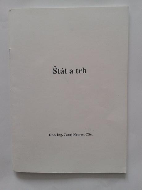 Štát a trh, 