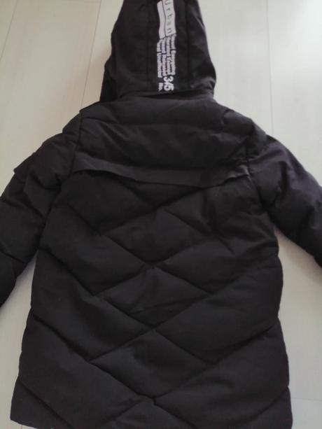 Bundička pre chlapcov zimna čierna vel. 116, lewro,116