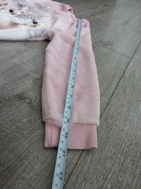Teplá mikina zajko, h&m,128