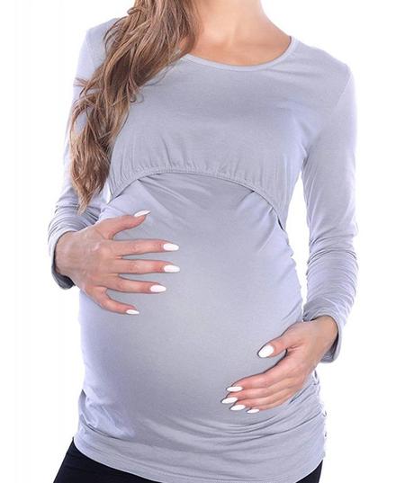 Tričko kojo / tehotenské - dlhý rukáv, l / m / s / xl / xxl