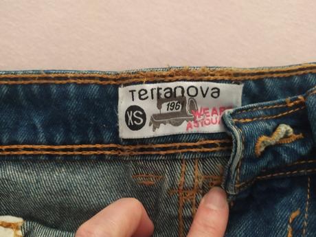 Riflové šortky, kraťase terranova, terranova,xs