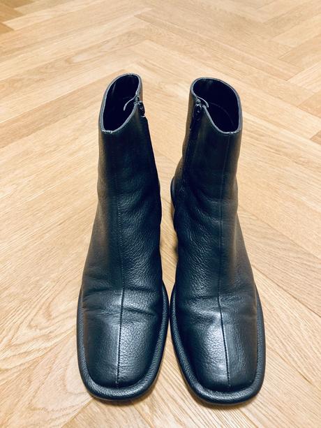 Kožené čižmy mango, mango,40