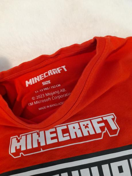 Tričko minecraft 11-12, 152