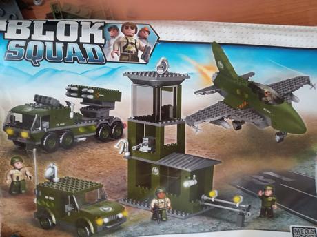 Stavebnice mega blocks vojenská sada, 