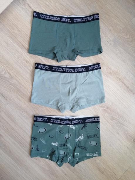Boxerky 3ks, 1x oblecene, esmara,146