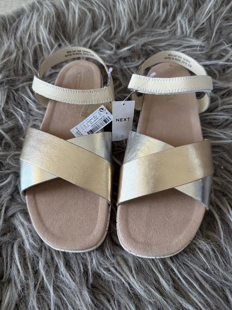 Koženné sandálky, next,38