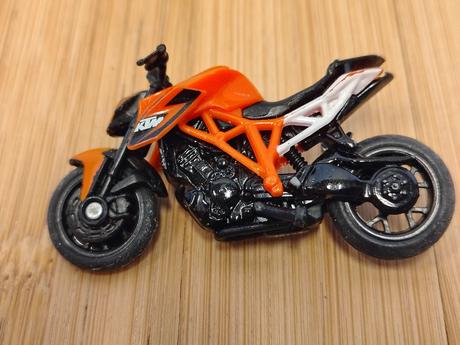 Kovová motorka siku, ktm 1290 super duke , s 16133, 