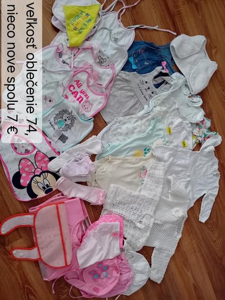 Balik oblečenia veľ 74, 68–80