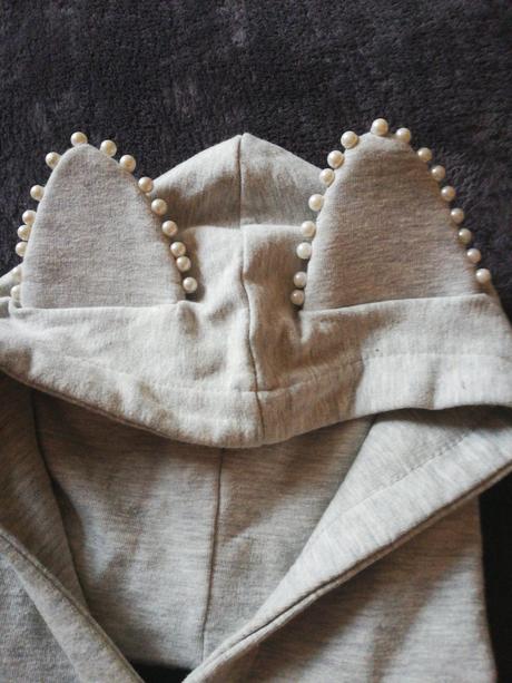 Predlzena mikina s uškami, dopodopo,104