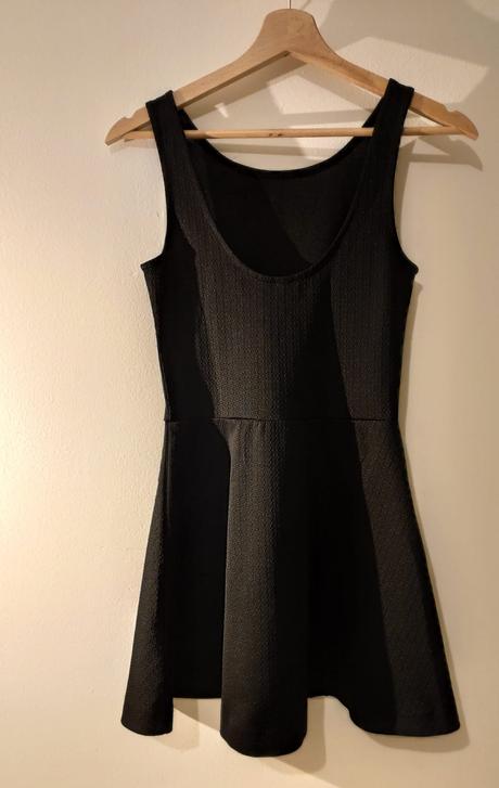 Čierne šaty, h&m,xs