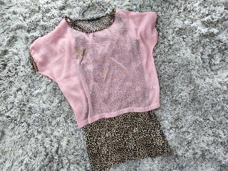 Komplet blúzka + top, m