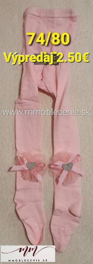 Pančuchy detské - ozdoba, 74 / 80