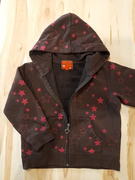 Teplá mikina s hviezdičkami, 110