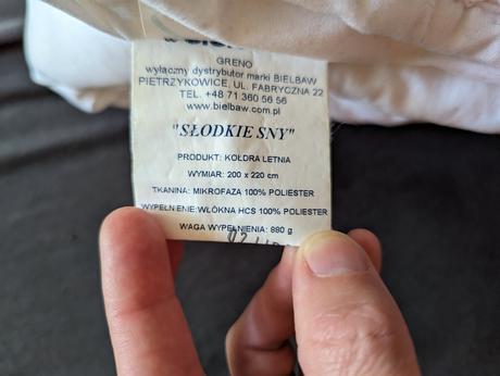 Letný paplón 200x220cm s obliečkami, 