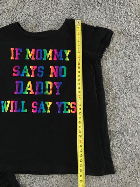 Tričko s vtipným nápisom, children's place,104