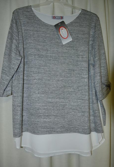 Dámky luxusný top, 44 - xxxl