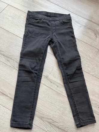 Krásne rifľové leginy, h&m,104