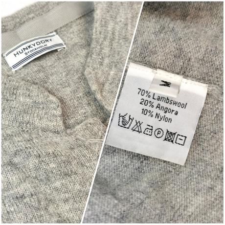 Hunkydory - merino svetríkové šaty, m