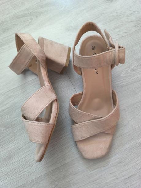 Semišové topánky, sinsay,36