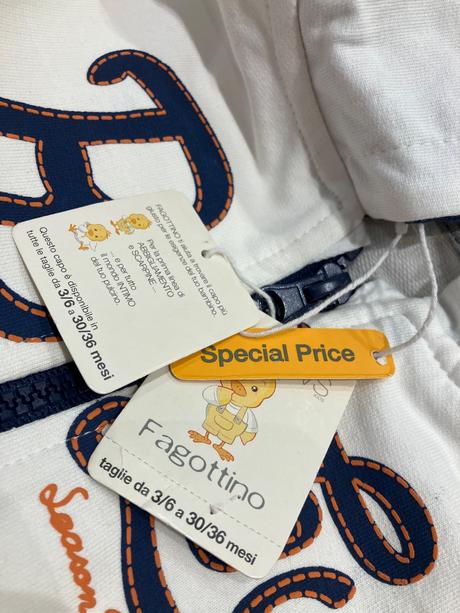 Chlapčenská mikina s kapucňou a nápisom,18-24 mes., fagottino,86