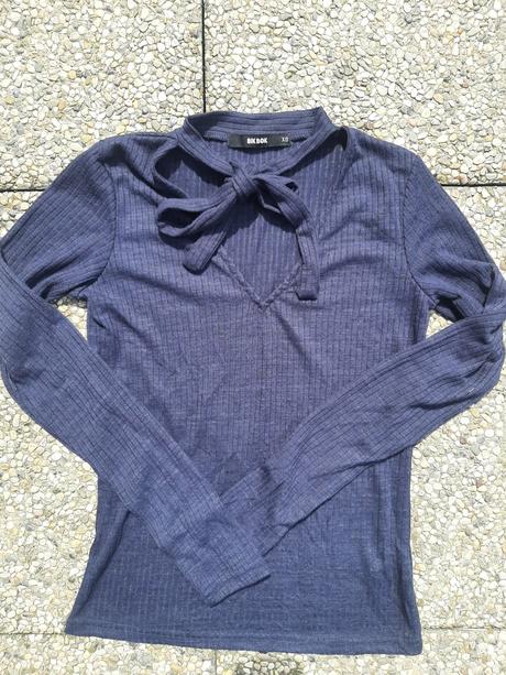 Modré tričko bik bok velk. xs., xs