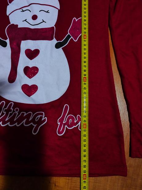 Tričko so snehuliakom, s