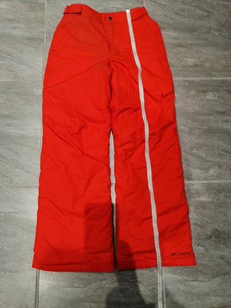 Oranžové zimné nohavice columbia vl, columbia,l