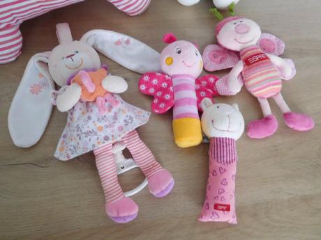 Látkové hračky pre dievčatko,, 