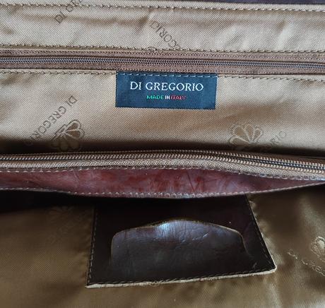 Kožená kabelka di gregorio,