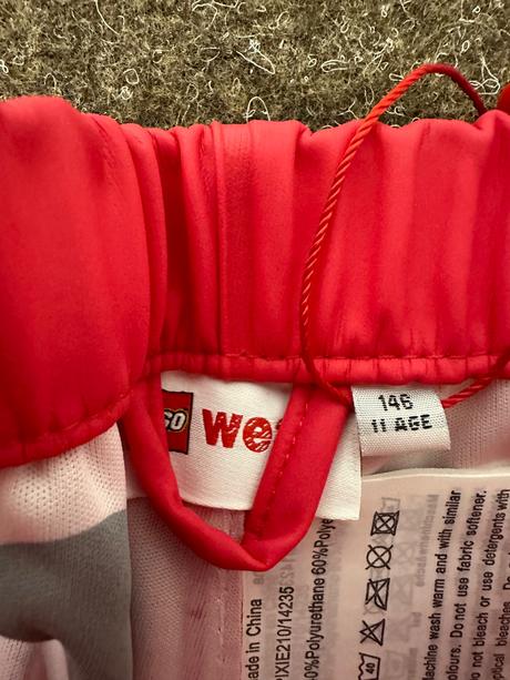 Nepremokave dievčenské nohavice, lego,146