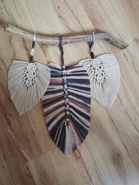 Macrame dekorácia, 