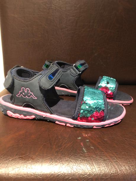 Trblietkové kappa sandalky, veľkosť 33, kappa,33