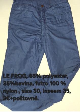 Damske podteplené nohavice., 30