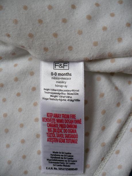 Obojstranná mikina veľkosť 56, f&f,56