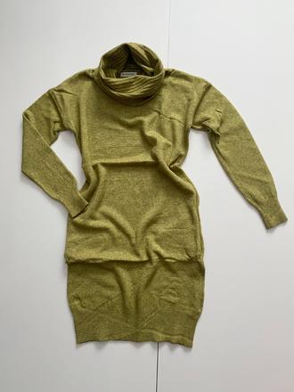 Pletené šaty s angorou, l / m / s / xl