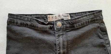 Tenké elastické rifle, denim co,38