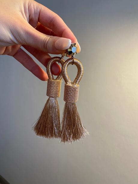 Dlhé náušnice, h&m